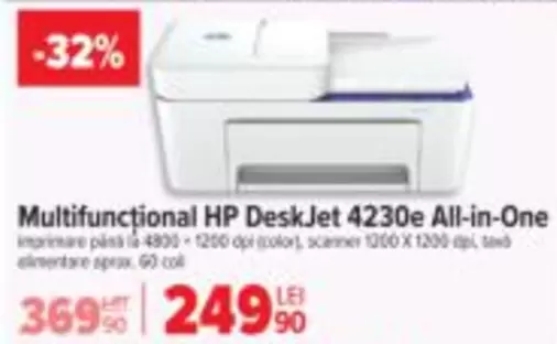 Hp - Multifuncțional HP DeskJet 4230e All-in-One