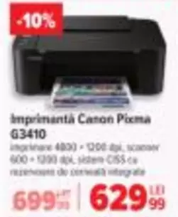 Imprimantă Pixma G3410