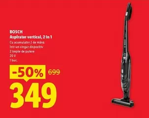 Bosch - Aspirator vertical, 2 in 1