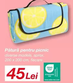 Pătură pentru picnic
