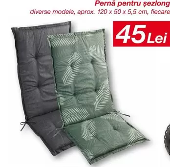 Pernă pentru șezlong