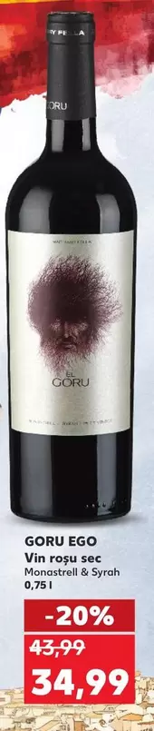 GORU EGO Vin roșu sec