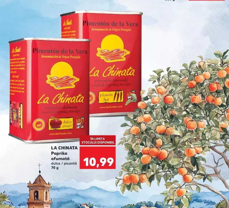 Paprika afumata dulce / picantă