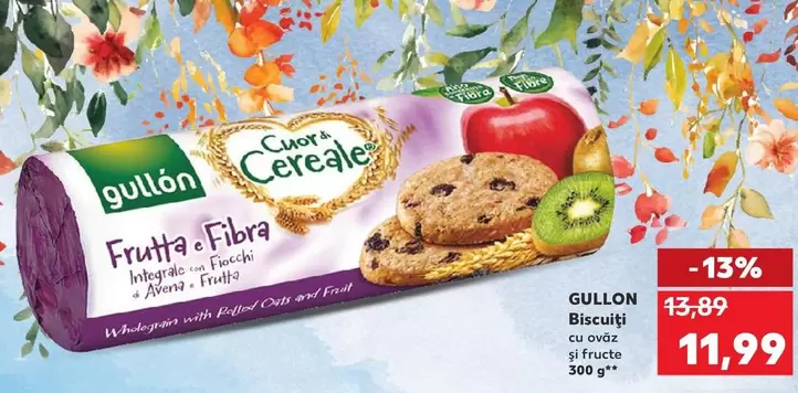Frutta Fibra Cuore Cereale Biscuits