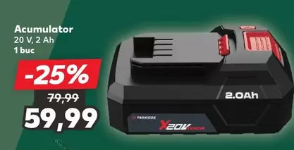 Acumulator 20 V, 2 Ah