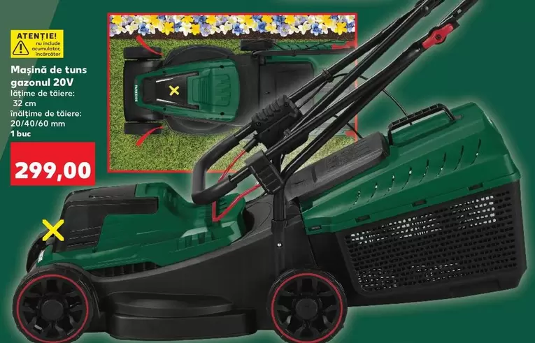 Mașină de tuns gazonul 20V