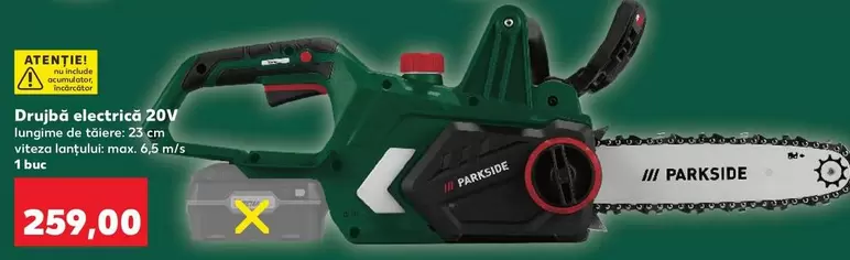 Drujbă electrică 20V