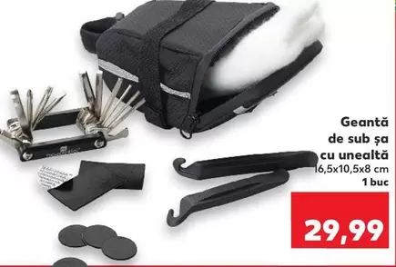 Geantă de sub șa cu unealtă