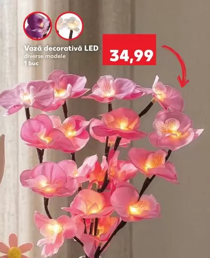 Vază decorativă LED