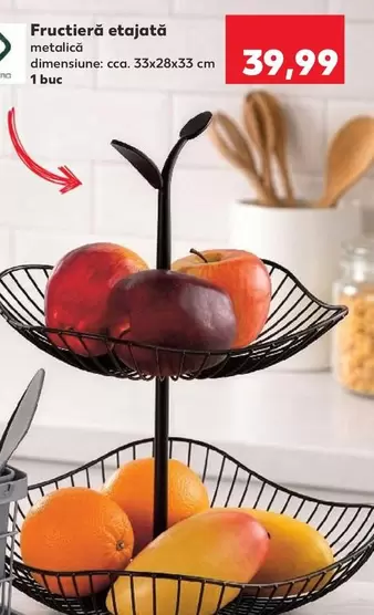 Fructieră etajată metalică