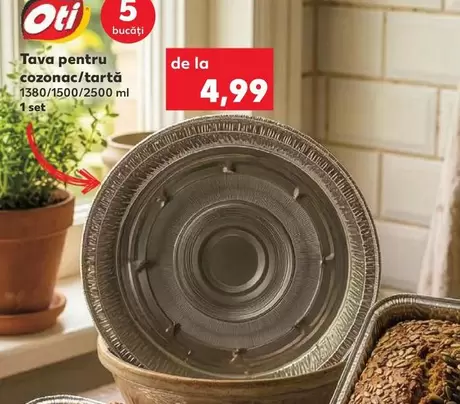 Tava pentru cozonac/tartă