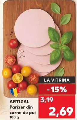 Parizer din carne de pui