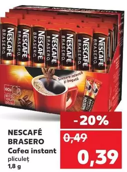 Nescafe - Cafea instant pliculeț