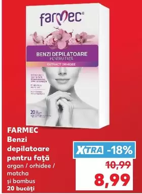 Benzi depilatoare pentru față