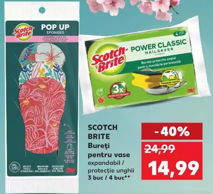 Up - Bureți pentru vase expandabil / protecție unghii