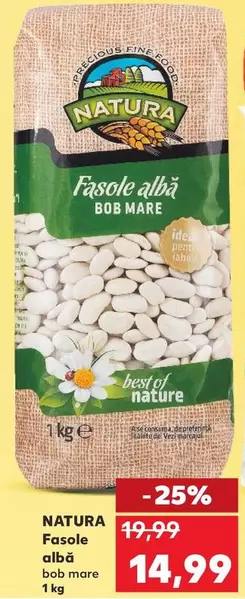 Fasole albă bob mare