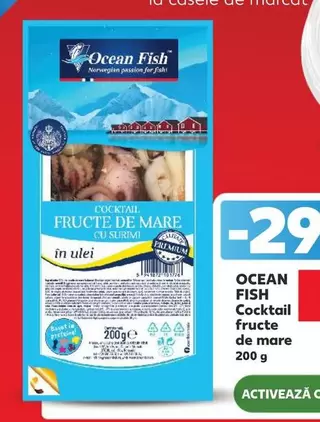 Cocktail fructe de mare in ulei