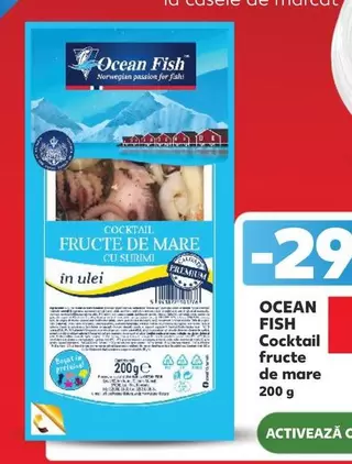 Cocktail fructe de mare in ulei