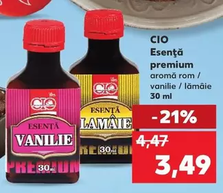 Esenta premium aromă rom / vanilie / lămâie