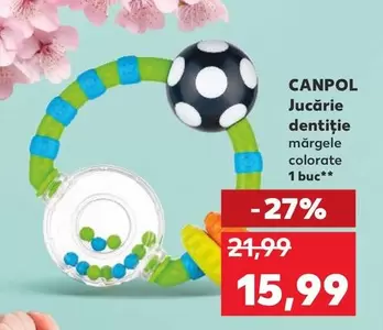Jucărie dințișe mărgele colorate
