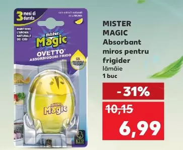 Absorbant miros pentru frigider