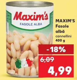 Fasole alba cannellini