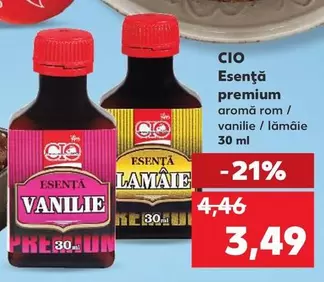 Esenta premium aromă rom / vanilie / lămâie