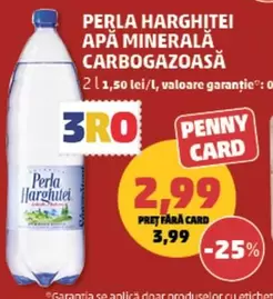 APĂ MINERALĂ CARBOGAZOASĂ
