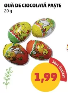 OUĂ DE CIOCIOALTĂ PAȘTE