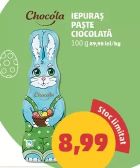 IEPURAȘ PAȘTE CIOCOLATĂ