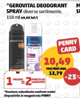 Gerovital - DEODORANT SPRAY