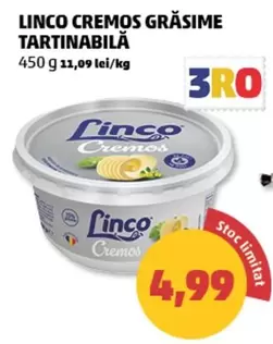 CREMOS GRĂSIME TARTINABILĂ