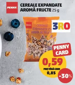 CEREALE EXPANDATE AROMĂ FRUCTE