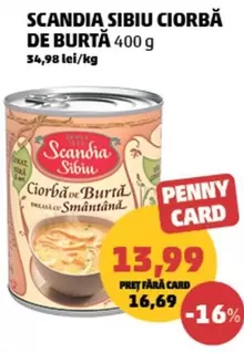 CIORBĂ DE BURTĂ 400 g