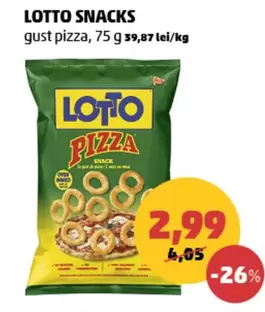 LOTTO PIZZA SNACK