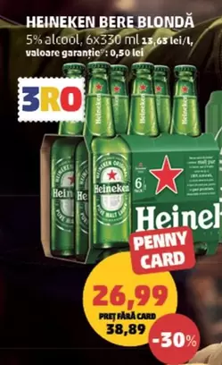 Heineken - Bere Blondă