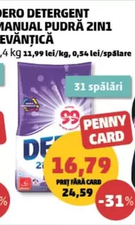 Dero - DETERGENT MANUAL PUDRA 2IN1