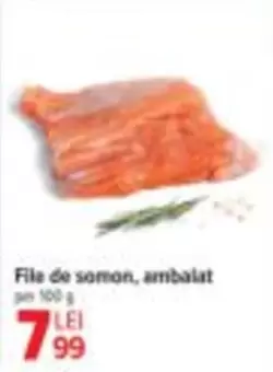 File de somon, ambalat