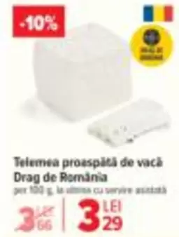 Telemea proaspătă de vacă