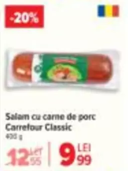 Salam cu carne de porc