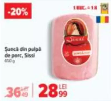 Șuncă din pulpă de porc