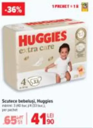 Huggies - Scutece bebeluși