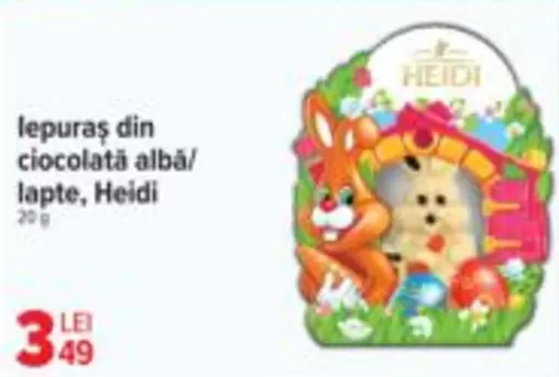 Lepuraș din ciocolată albă/lapte