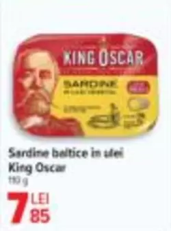 Sardine baltice in ulei