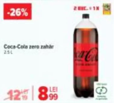 Coca Cola - Coca-Cola zero zahăr