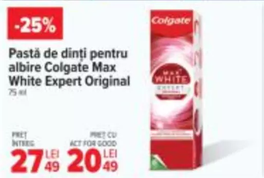 Pastă de dinți pentru albire Max White Expert Original