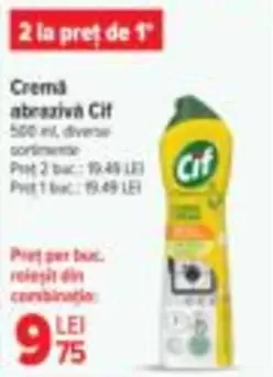 Cif - Cremă abrazivă
