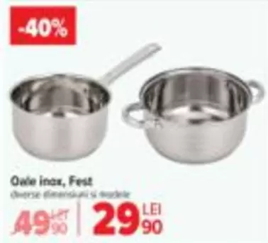 Oale inox, Fes