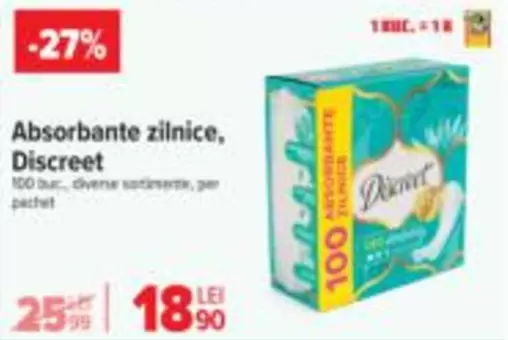 Absorbante zilnice