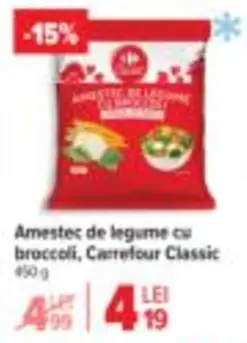 Amestec de legume cu broccoli